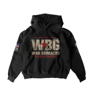 war barracks gaming hoodie